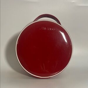 Shiseido Glossy Red Circular Case